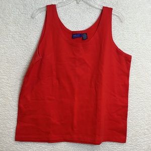 Forelli Classics Womens Stretch Tank Top Sleeveless 22 24 PLUS SIZE